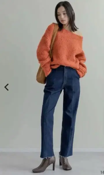Re:EDIT 슬림 레그 실루엣 데님