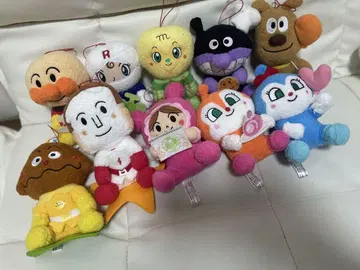 호빵맨 봉제 인형 세트