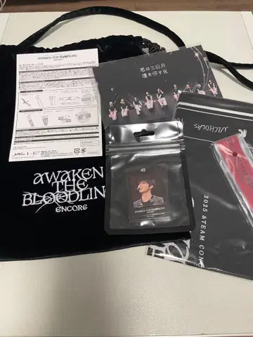 &TEAM AWAKEN THE BLOODLINE 업그레이드 특전 미사용