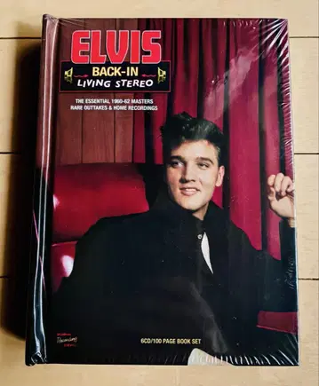 ELVIS BACK-IN LIVING STEREO 6CD+BOOK 세트