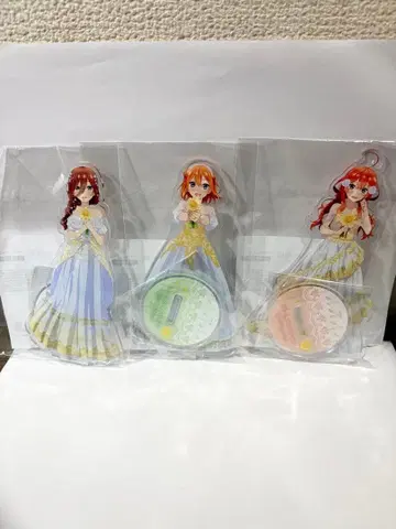 5등분의 신부 애니메이션 원화전 아크릴 스탠드 미쿠 네잎 이츠키 고토요메