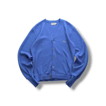 70s-80s 아이조드 라코스테 아크릴 가디건 476