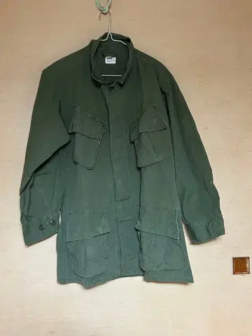 미군 실물 3rd 정글 파이팅 자켓 미디엄 롱 M