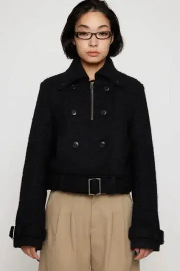 LAGUA GEM SHORT COMPACT DOUBLE 코트 미사용