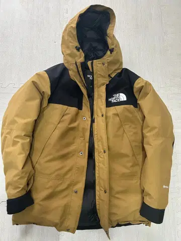 THE NORTH FACE 다운 자켓 브라운/블랙