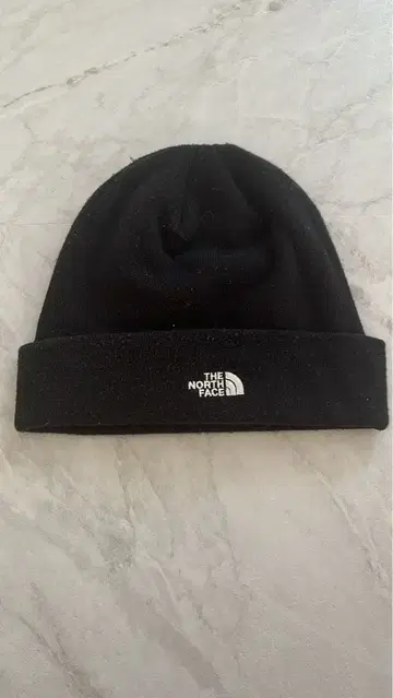 THE NORTH FACE 블랙 니트 모자