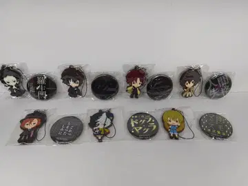 문호 스트레이독스 Blu-ray 특전 캔뱃지 러버 스트랩