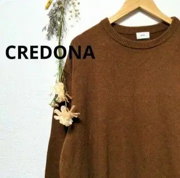 CREDONA 크레도나 니트 원피스 심플 따뜻한 울 혼방