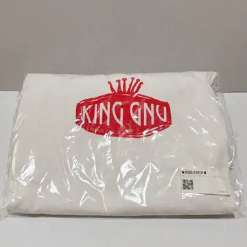 [미개봉 새상품] King Gnu 롱티 화이트 M 초기 킹누