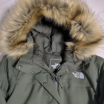 THE NORTH FACE 후드 부착 롱 자켓