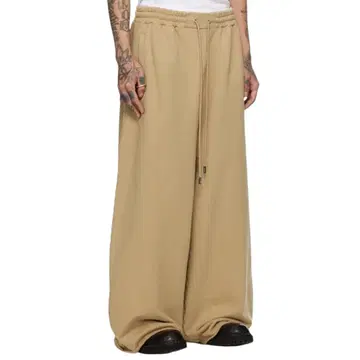 LU'U DAN - WIDE LEG SWEATPANTS