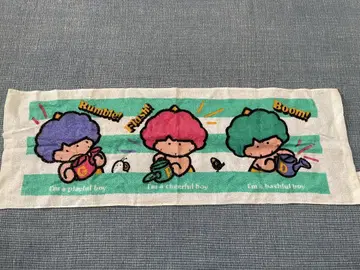 레어! 쇼와 레트로 당시물 산리오 고로피카돈 페이스 타월