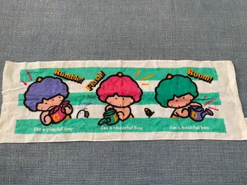 레어! 쇼와 레트로 당시물 산리오 고로피카돈 페이스 타월