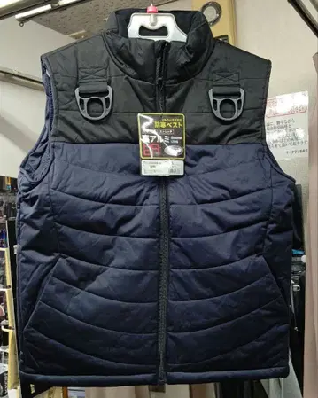 무라카미 히후키 HOOH 풀 하네스 대응 방한 베스트 L 네이비