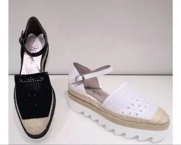 긴자 카네마츠 에스파드리유 24cm 화이트