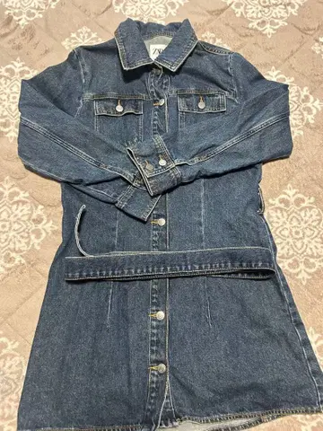 ZARA 데님 원피스 L 사이즈