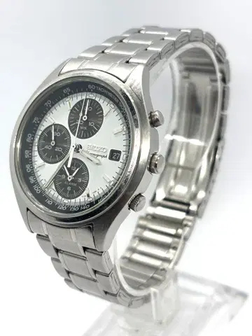 [ 작동품 ] SEIKO 세이코 크로노그래프 남성용 쿼츠 손목시계
