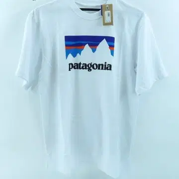 [택 포함 새상품] Patagonia T셔츠 화이트 XS 레스폰서빌리티