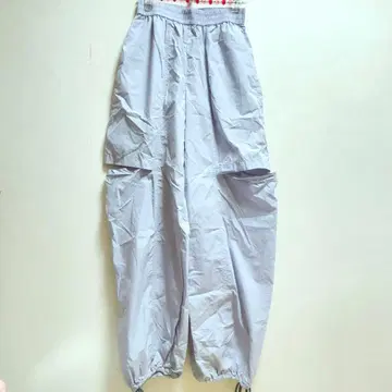 citen 나일론 팬츠 벌룬 슬릿 샤카팬 라벤더