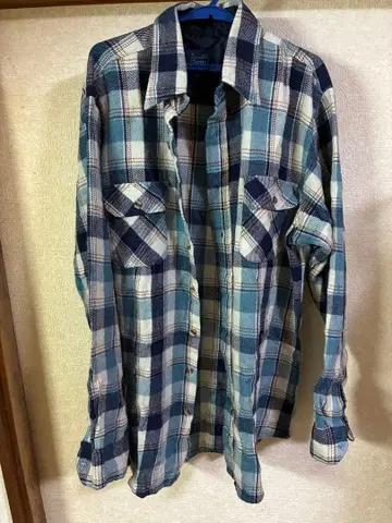 sears 플란넬 셔츠 70~80년대