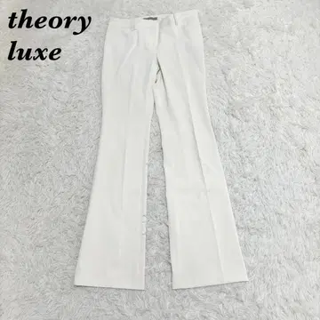 새상품급 theory luxe 부츠컷 팬츠 슬랙스 038 화이트
