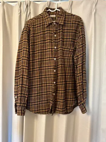 steven alan 체크 무늬 긴팔 셔츠