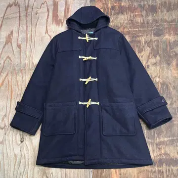 90s 충전솜 더플 코트 트레디셔널 USA제 네이비 VINTAGE