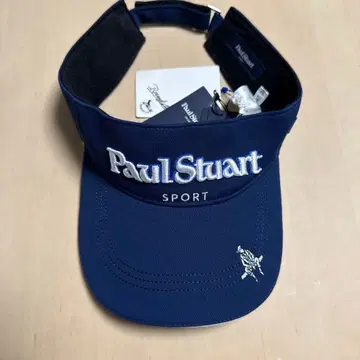 미사용 새상품 Paul Stuart 선바이저 네이비