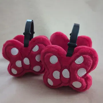 TDL 미니 리본 귀도리 디즈니 레어 [2개] 커플 페어