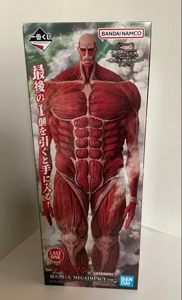 진격의 거인 근육 피규어 BANDAI NAMCO