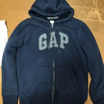 GAP 지퍼 후드티 안감 원단 보아