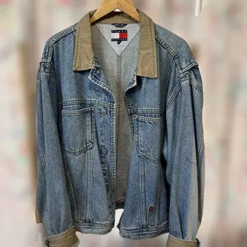 데님 자켓 오버 사이즈 코듀로이 옷깃