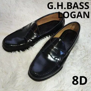 G.H.BASS 로건 블랙 로퍼 8D