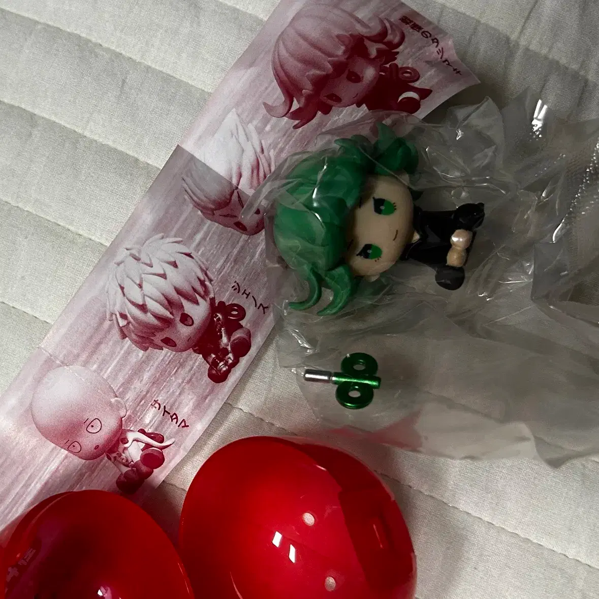 One-Punch Man Gacha Petatto Wind-up Mascot Vol. 1 Tatsumaki Figure