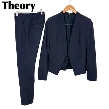 Theory 팬츠 수트 셋업 수트 상의 2 하의 00 네이비