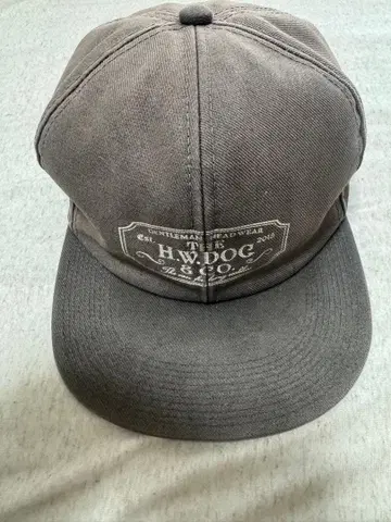 H&W DOG&CO 트래커 캡 블랙