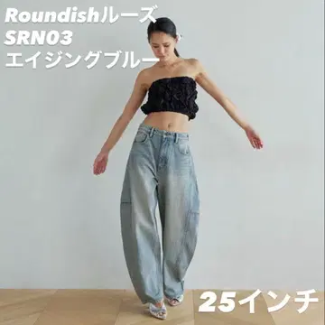Roundish SRN03 에이징 블루 25인치