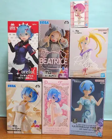 리제로 피규어 묶음 판매