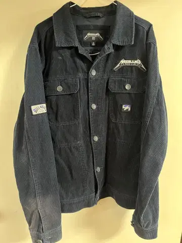 Billabong Metallica 코듀로이 자켓 S 사이즈