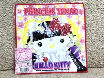 [새상품] 키티 핸드 타월 프린세스 텐코 TENKO 지역 한정판