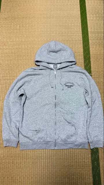GAP ATHLETIC 그레이 집업 후드티