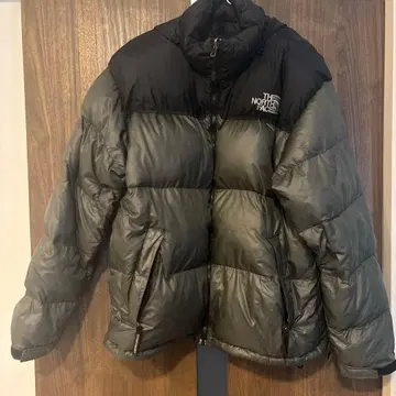 THE NORTH FACE 다운 자켓 그레이/블랙
