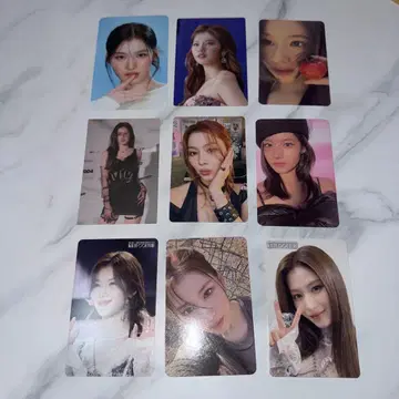 TWICE 사나 포토카드 9개 세트