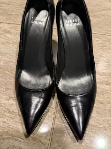 STUART WEITZMAN 블랙 하이힐