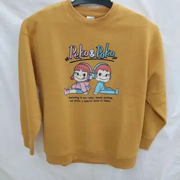 Peko & Poko 맨투맨 머스타드