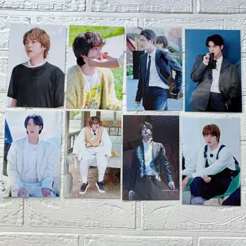 Jin 포트레이트 8매 세트 2L 사이즈