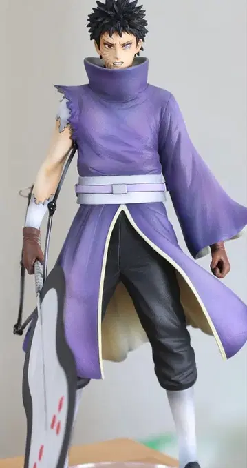 나루토 제일복권 우치하 오비토 페인트 피규어.