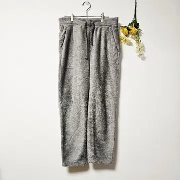 [ UNIQLO ] 유니클로 이지 팬츠 플리스 허리밴딩 그레이 (M)