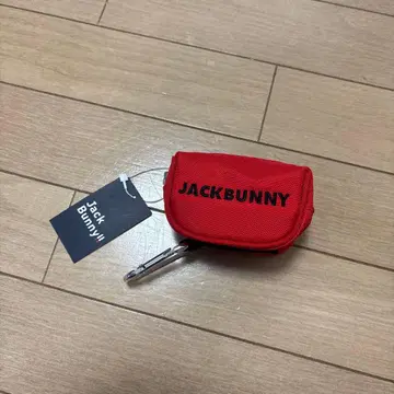 JACK BUNNY 레드볼 소품함 카라비너 포함