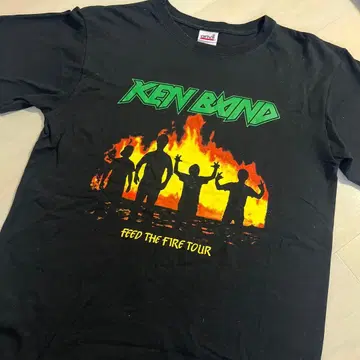 KEN BAND FIRE TOUR T셔츠 M 사이즈